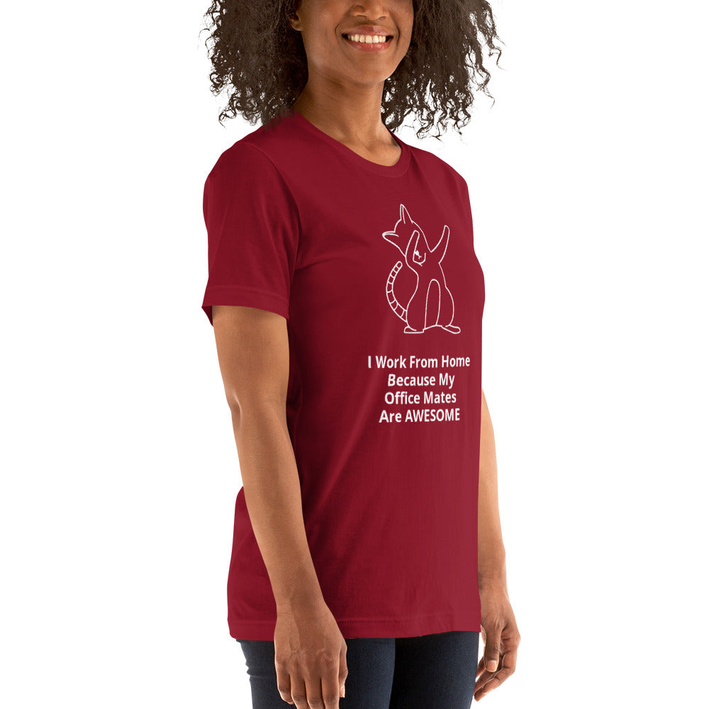 I Work From Home Because...My Office Mates...Cats