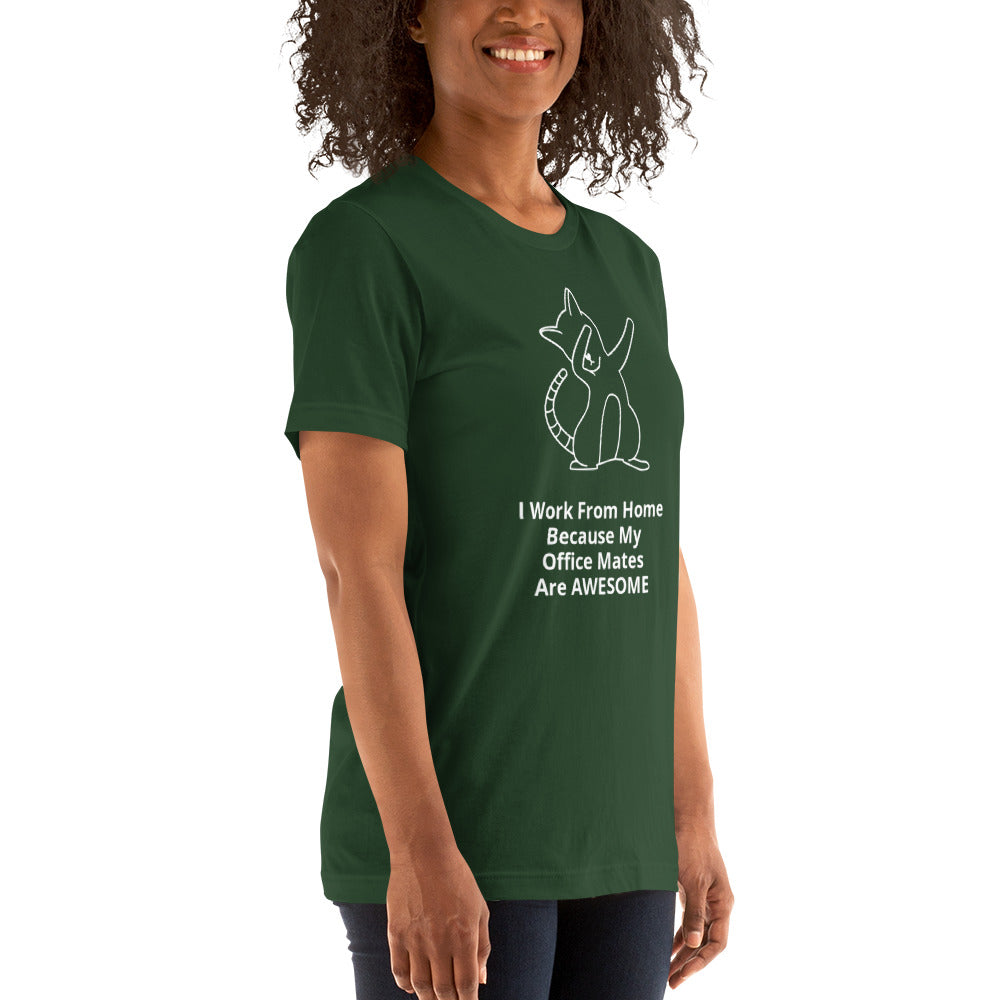 I Work From Home Because...My Office Mates...Cats