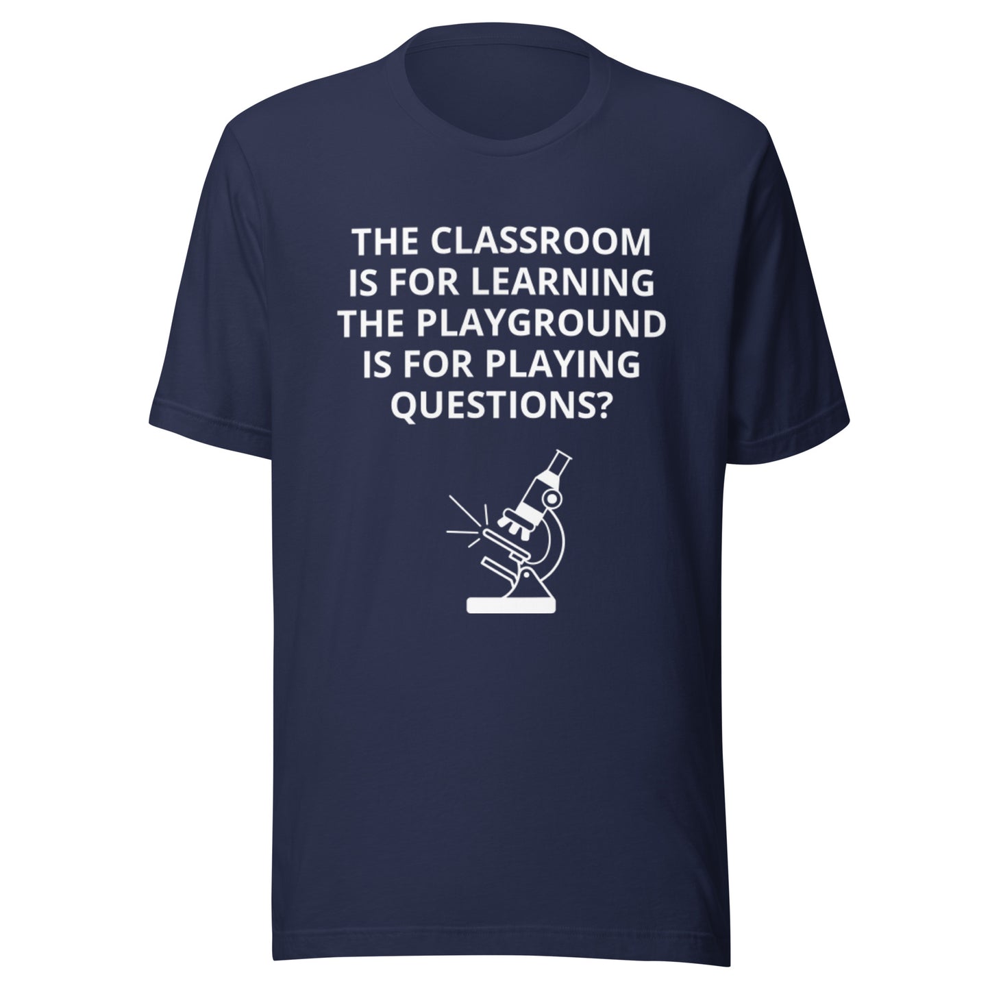 The Classroom is for Learning The Playground is for Playing