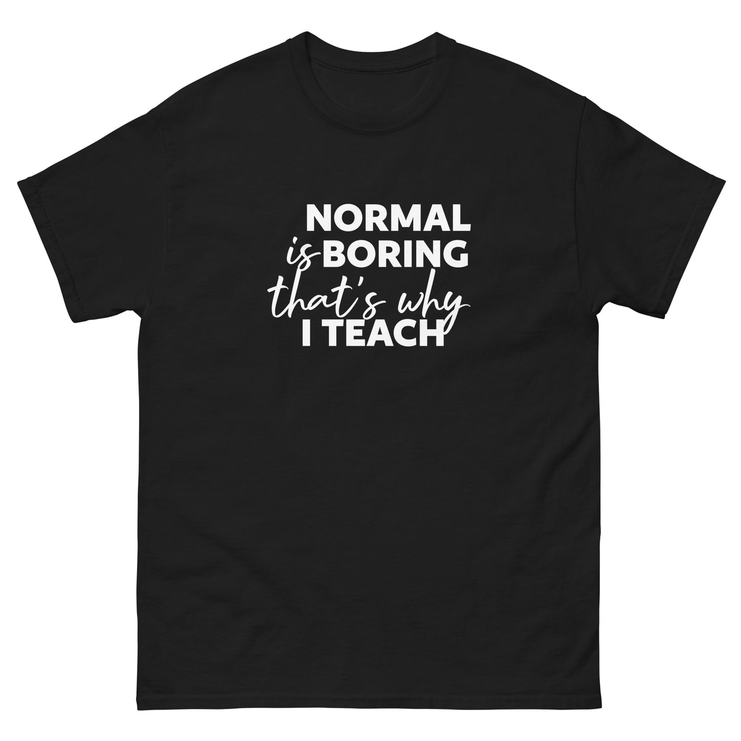 Normal is Boring