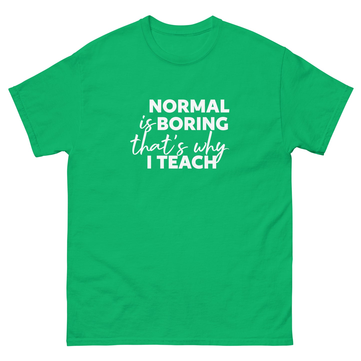Normal is Boring