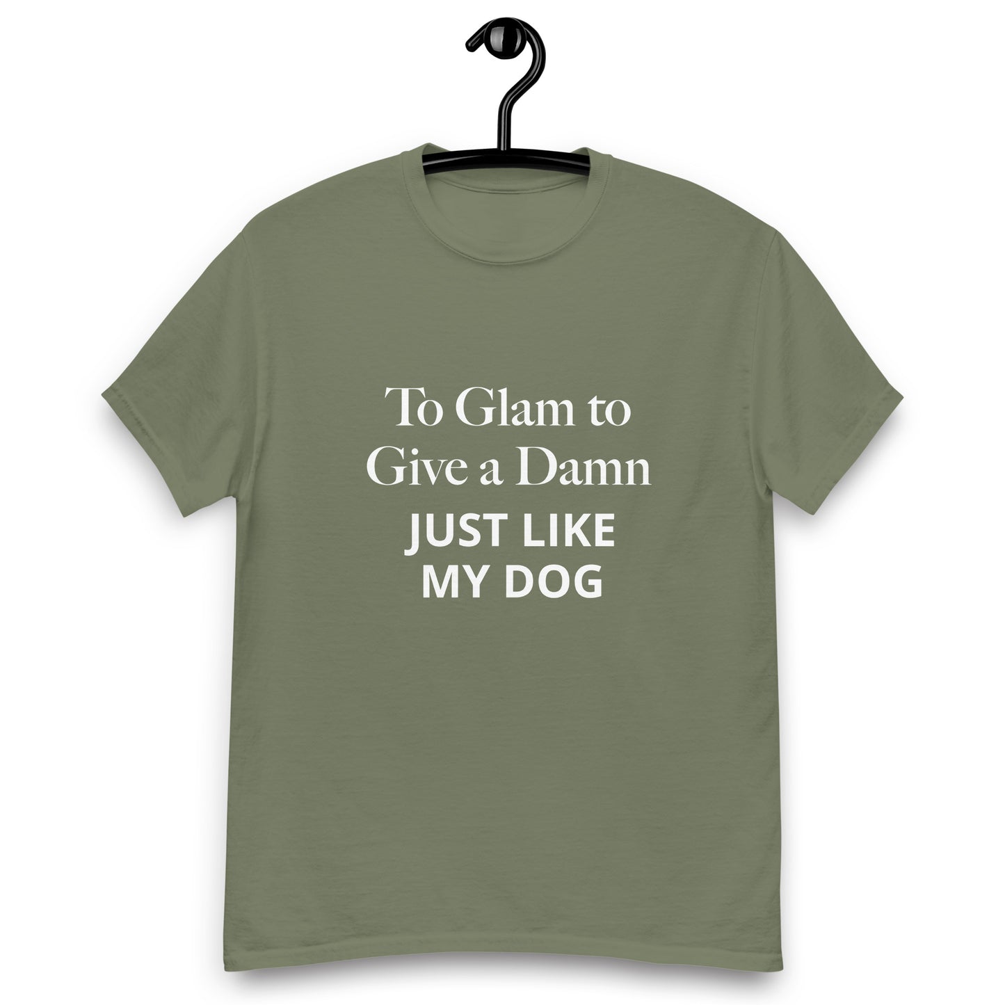 To Glam to Give a Damn Dog