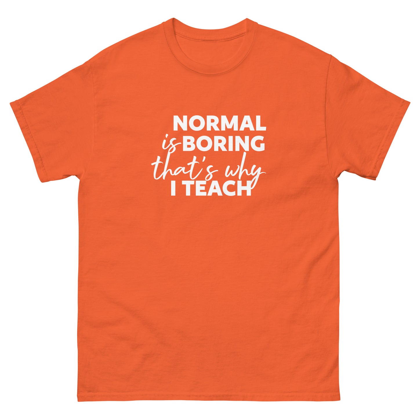 Normal is Boring