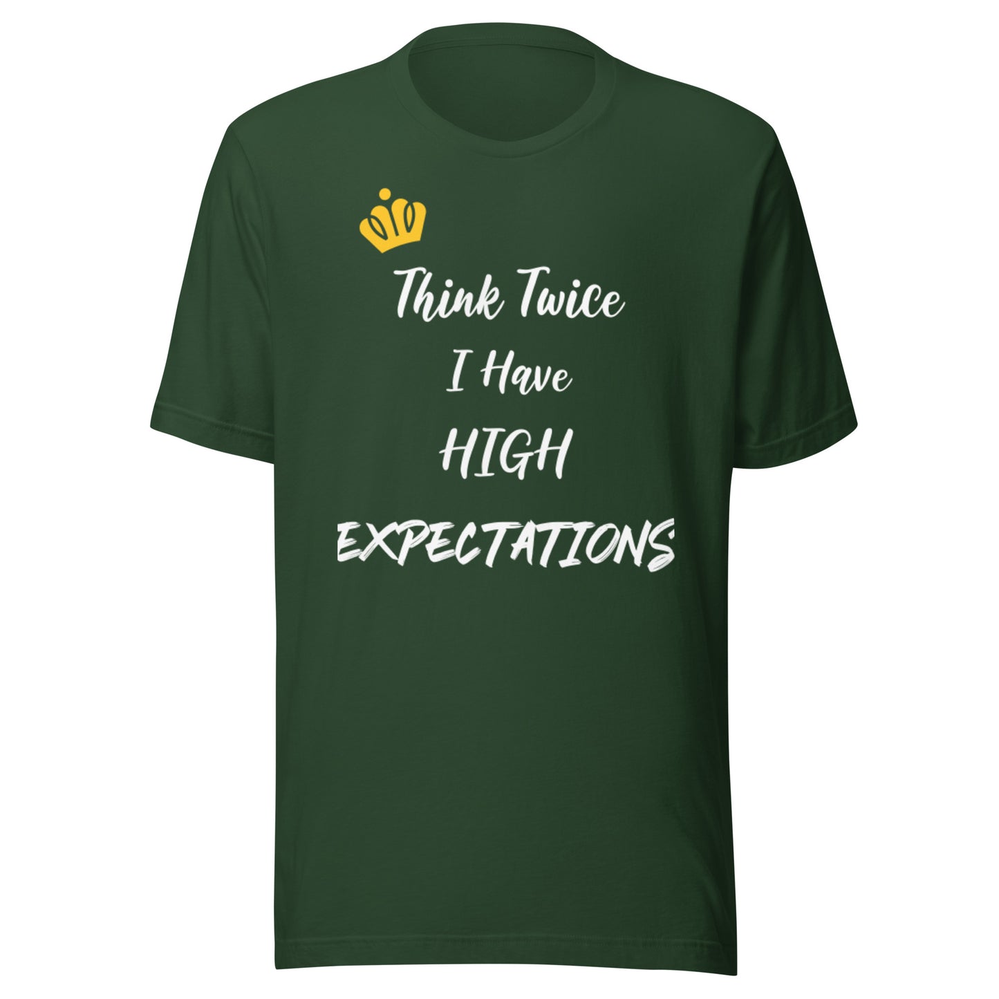 Think Twice I Have High Expectations