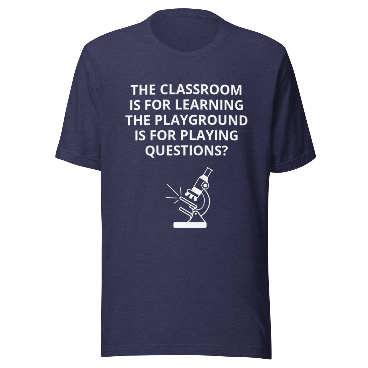 The Classroom is for Learning The Playground is for Playing